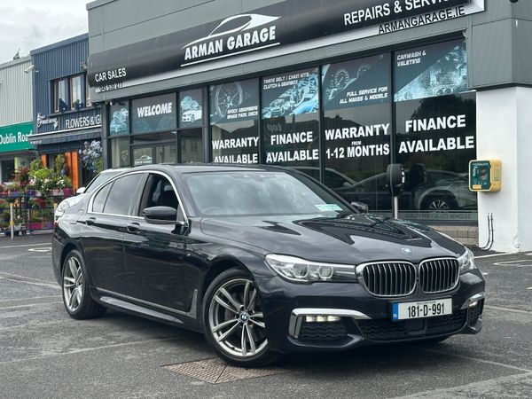 BMW 7-Series Saloon, Diesel, 2018, Black