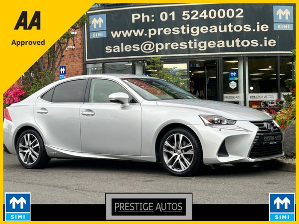 Lexus IS Saloon, Petrol Hybrid, 2017, Silver