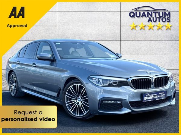 BMW 5-Series Saloon, Diesel, 2018, Grey