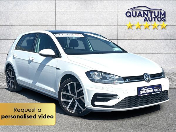Volkswagen Golf Hatchback, Petrol, 2018, White