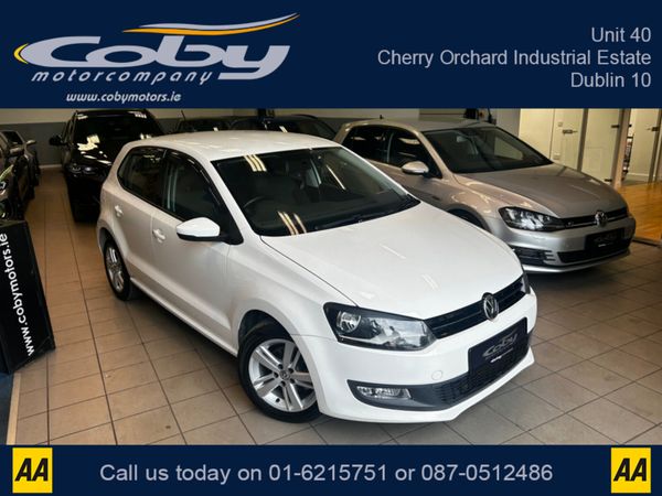 Volkswagen Polo Hatchback, Petrol, 2014, White