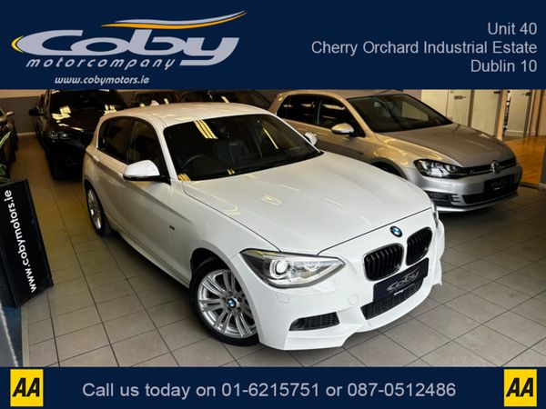 BMW 1-Series Hatchback, Petrol, 2014, White