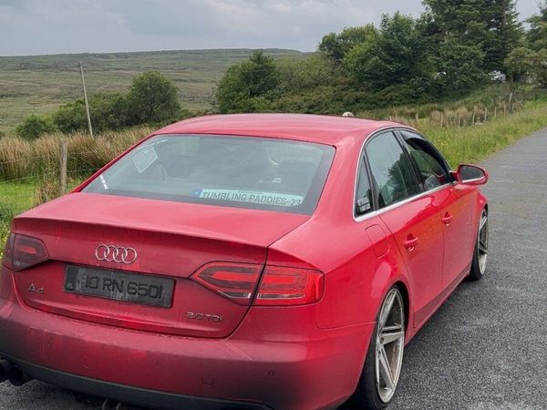 Audi A4 Saloon, Diesel, 2010, Red