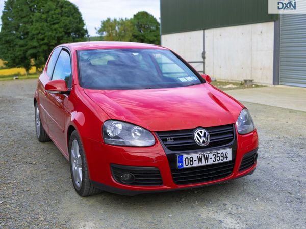 Volkswagen Golf Hatchback, Petrol, 2008, Red
