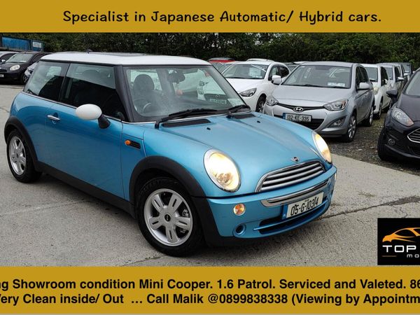 Mini Cooper Hatchback, Petrol, 2005, Blue