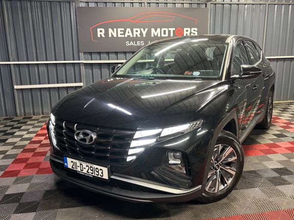 Hyundai Tucson SUV, Petrol Hybrid, 2021, Black