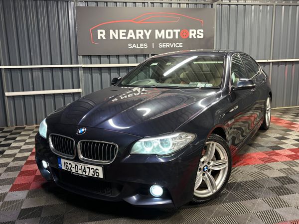 BMW 5-Series Saloon, Diesel, 2016, Black