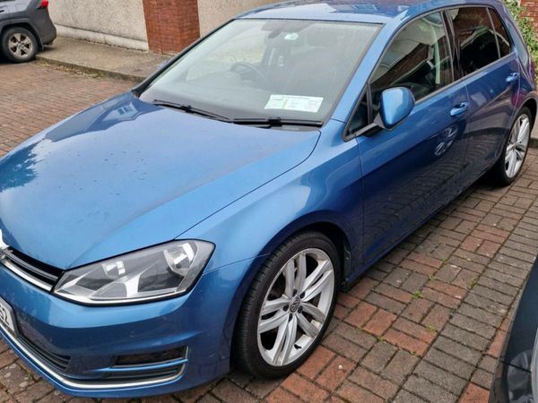 Volkswagen Golf Hatchback, Petrol, 2015, Blue