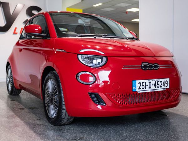 Fiat 500e Hatchback, Electric, 2025, Red