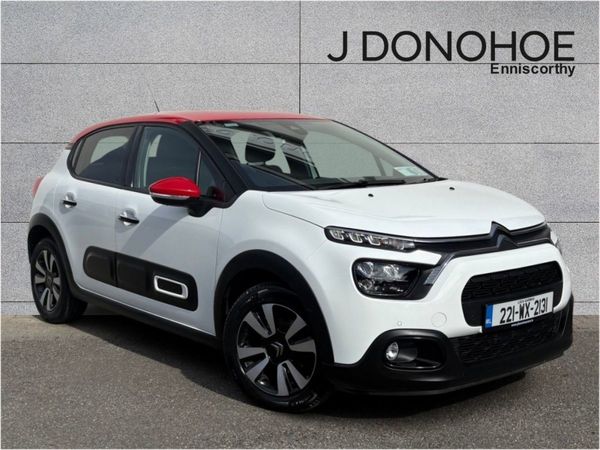 Citroen C3 Hatchback, Petrol, 2022, White