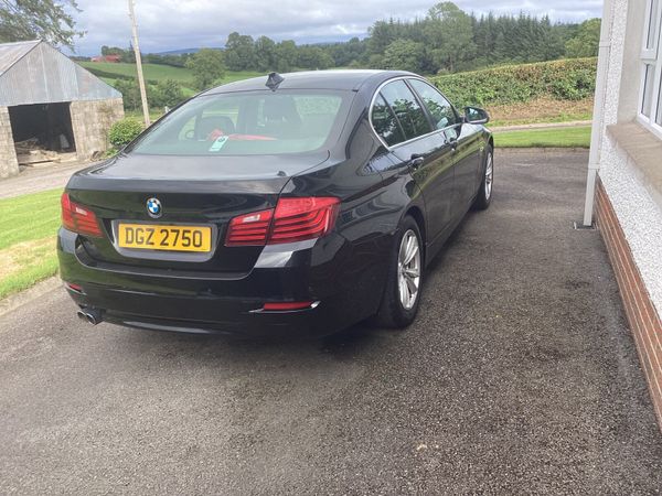 BMW 5-Series Saloon, Diesel, 2016, Black