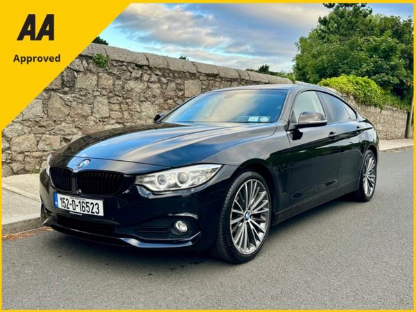 BMW 4-Series Saloon, Diesel, 2015, Black