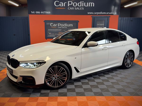 BMW 5-Series Saloon, Diesel, 2019, White