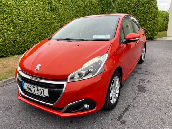 Peugeot 208 Hatchback, Petrol, 2016, Orange