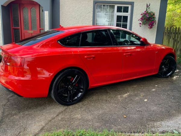 Audi A5 Hatchback, Diesel, 2012, Red