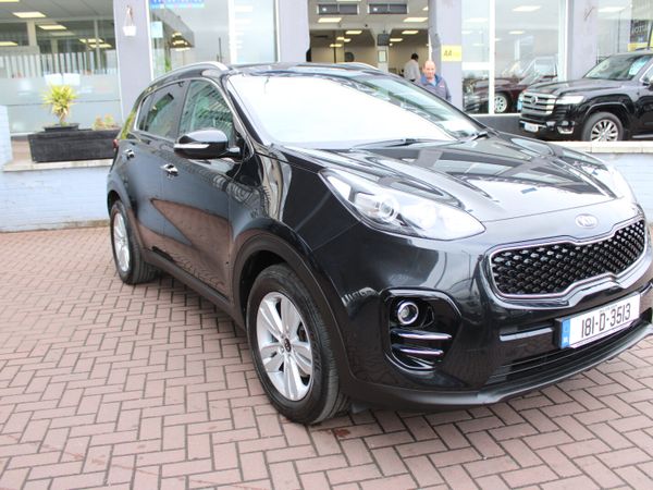 Kia Sportage SUV, Diesel, 2018, Black