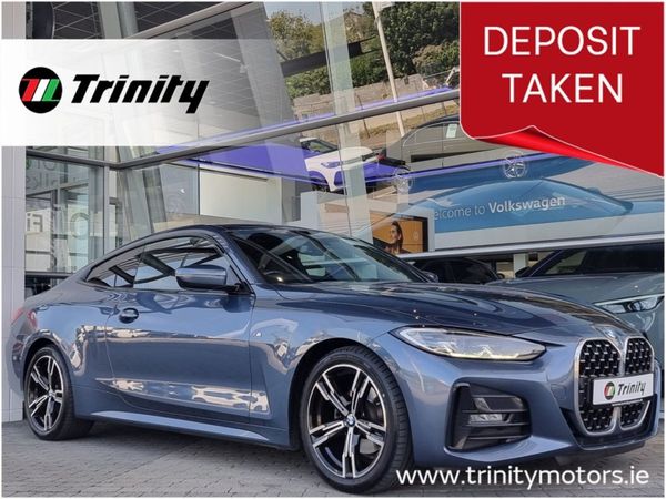 BMW 4-Series Coupe, Diesel, 2021, Blue