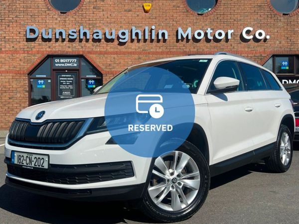 Skoda Kodiaq SUV, Diesel, 2018, White