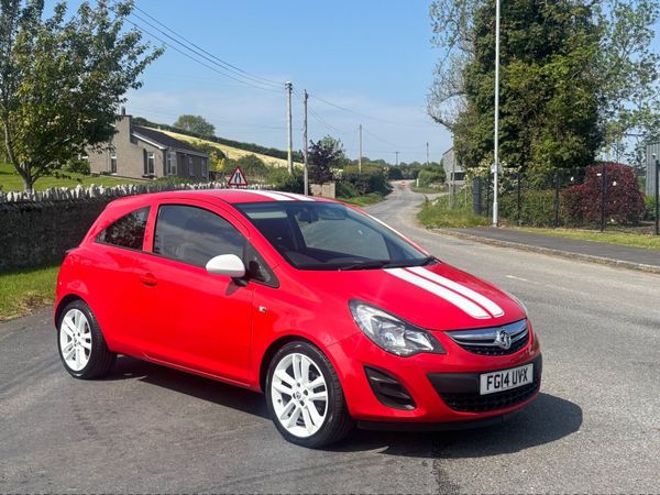 Vauxhall Corsa Hatchback, Petrol, 2014, Red