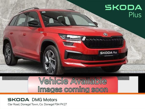 Skoda Kodiaq SUV, Diesel, 2023, Red