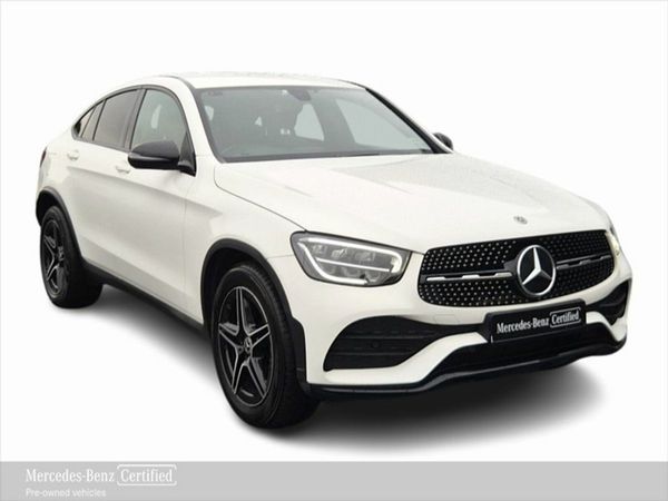 Mercedes-Benz GLC Coupe, Diesel, 2021, White