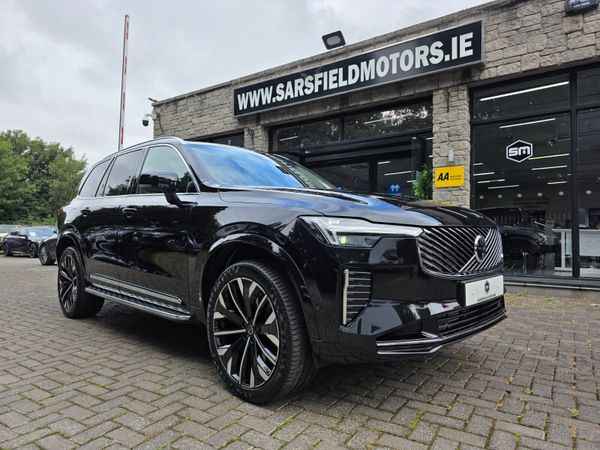 Volvo XC90 SUV, Petrol Plug-in Hybrid, 2025, Black