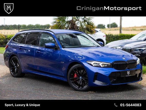BMW 3-Series Estate, Hybrid, 2023, Blue