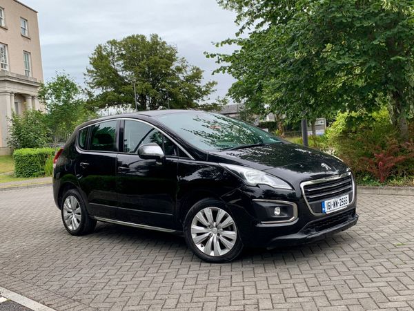 Peugeot 3008 SUV, Diesel, 2016, Black