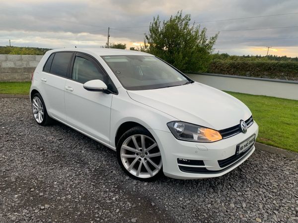 Volkswagen Golf Hatchback, Diesel, 2016, White