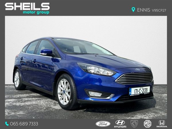 Ford Focus Hatchback, Diesel, 2017, Blue
