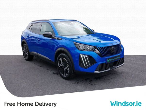 Peugeot 2008 SUV, Electric, 2024, Blue