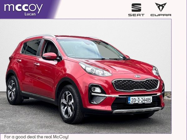 Kia Sportage SUV, Diesel, 2020, Red