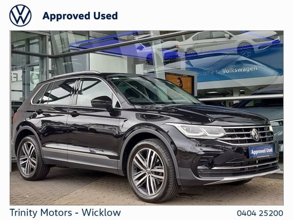 Volkswagen Tiguan SUV, Petrol Plug-in Hybrid, 2024, Black