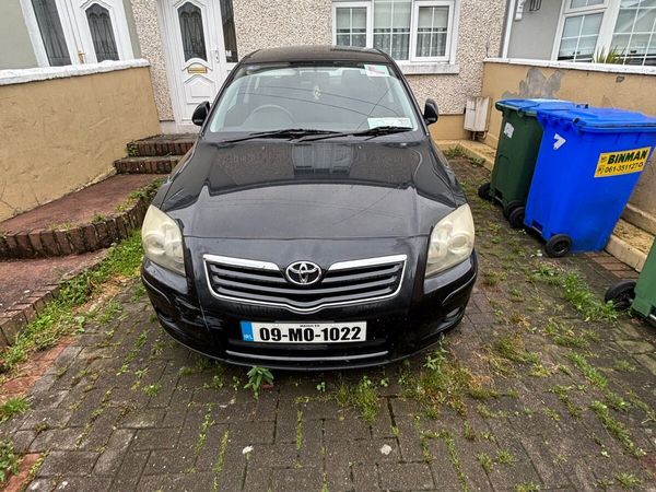 Toyota Avensis Saloon, Petrol, 2009, Black