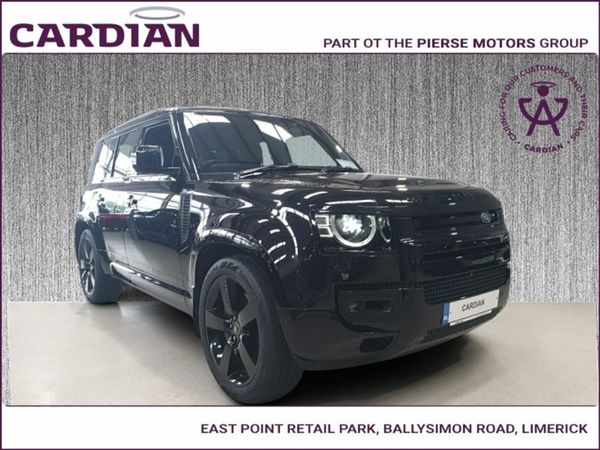 Land Rover Defender SUV, Petrol Hybrid, 2023, Black