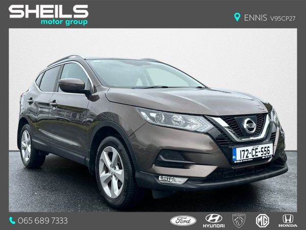 Nissan Qashqai SUV, Petrol, 2017, Brown