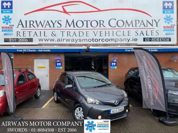 Toyota Yaris Hatchback, Petrol, 2014, Grey