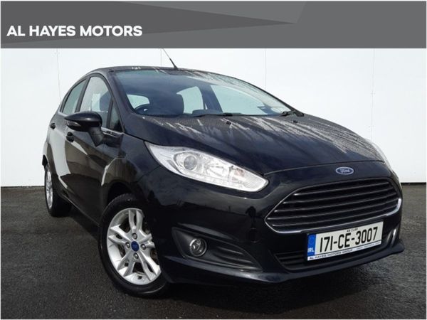 Ford Fiesta Hatchback, Petrol, 2017, Black