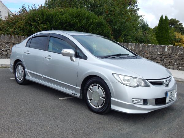 Honda Civic Saloon, Petrol Hybrid, 2008, Silver