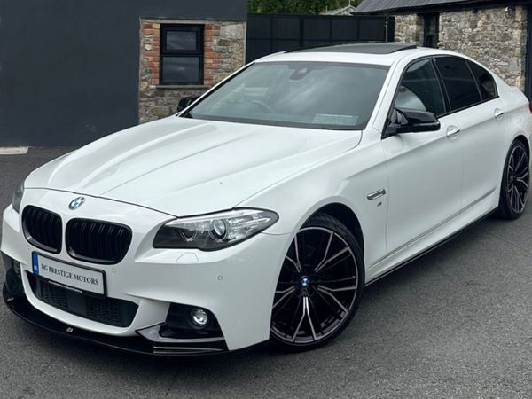BMW 5-Series Saloon, Diesel, 2016, White