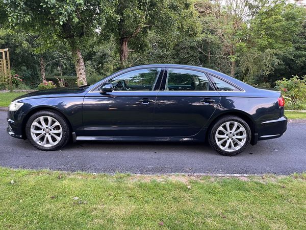 Audi A6 Saloon, Diesel, 2018, Blue