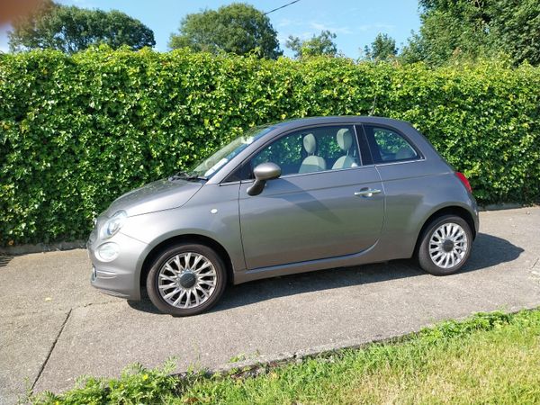 Fiat 500 Hatchback, Petrol, 2017, Grey