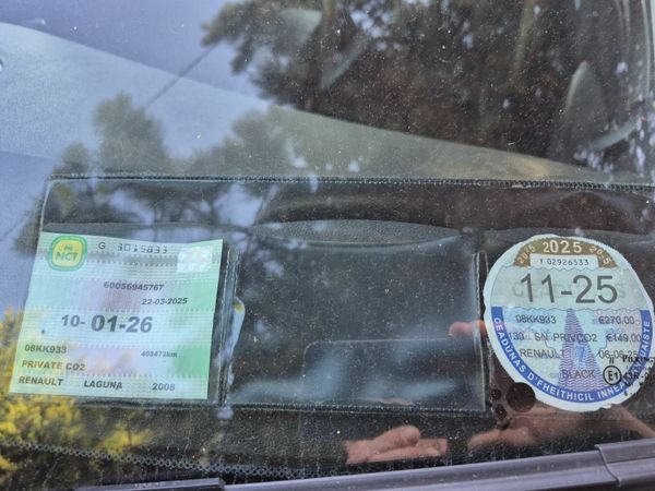 Renault Laguna Hatchback, Diesel, 2008, Black