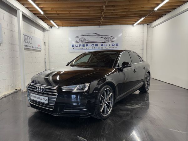 Audi A4 Saloon, Diesel, 2018, Black