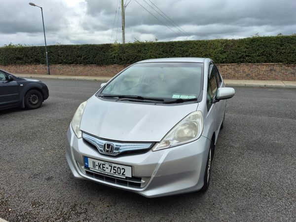 Honda Fit Hatchback, Petrol Hybrid, 2011, Silver