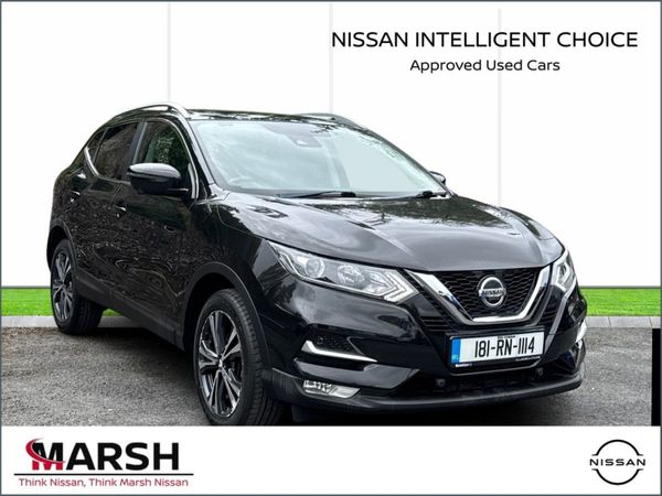 Nissan Qashqai Hatchback, Diesel, 2018, Black