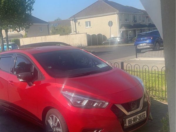 Nissan Micra Hatchback, Petrol, 2018, Red