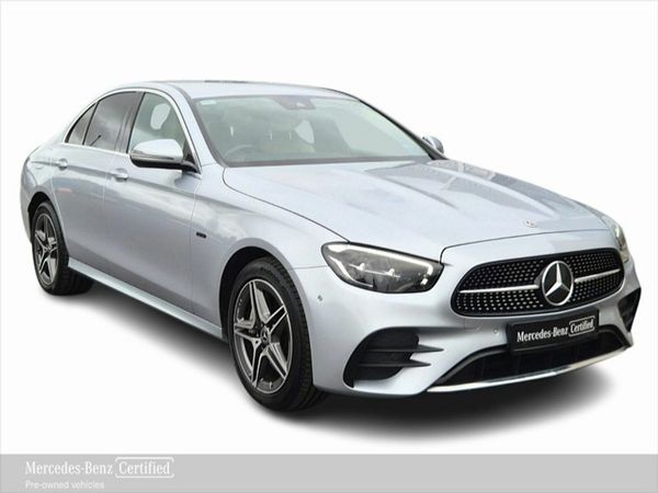 Mercedes-Benz E-Class Saloon, Diesel Plug-in Hybrid, 2021, Silver