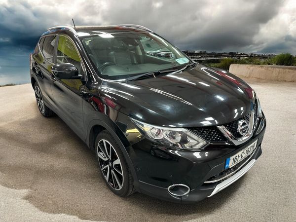 Nissan Qashqai Hatchback, Petrol, 2016, Black