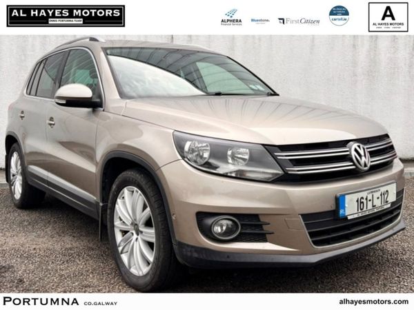 Volkswagen Tiguan SUV, Diesel, 2016, Brown